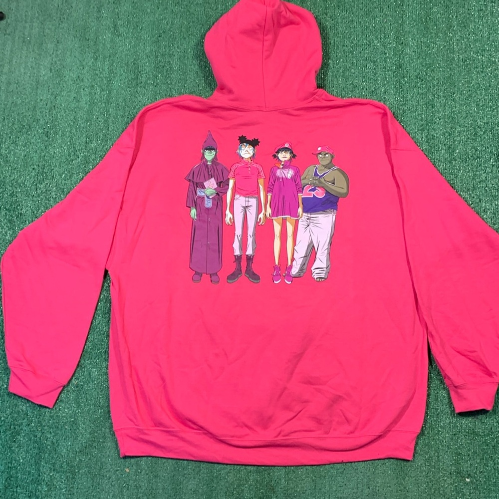 Gorillaz Group hoodie Sz 3XL